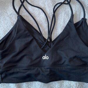 ALO Yoga Black Sports Bra